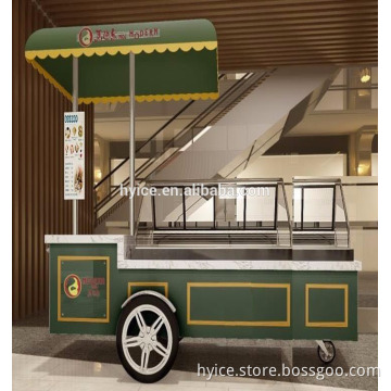 Ice friend of MODERN ice cream display cart all kinds of colors